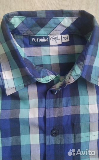 Рубашка на мальчика 104