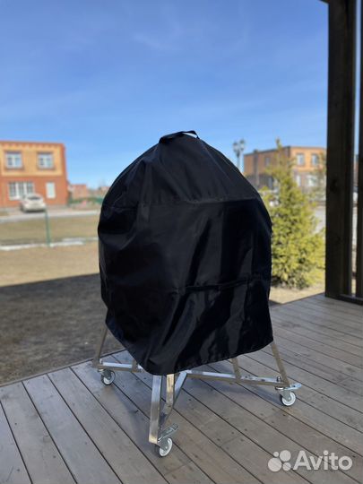 Чехол для барбекю цвет черный (диаметр 60 см)