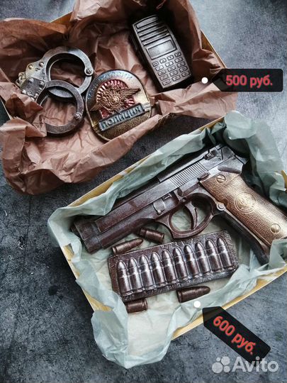 Шоколадные наборы для мужчин/шоколад ручной работы