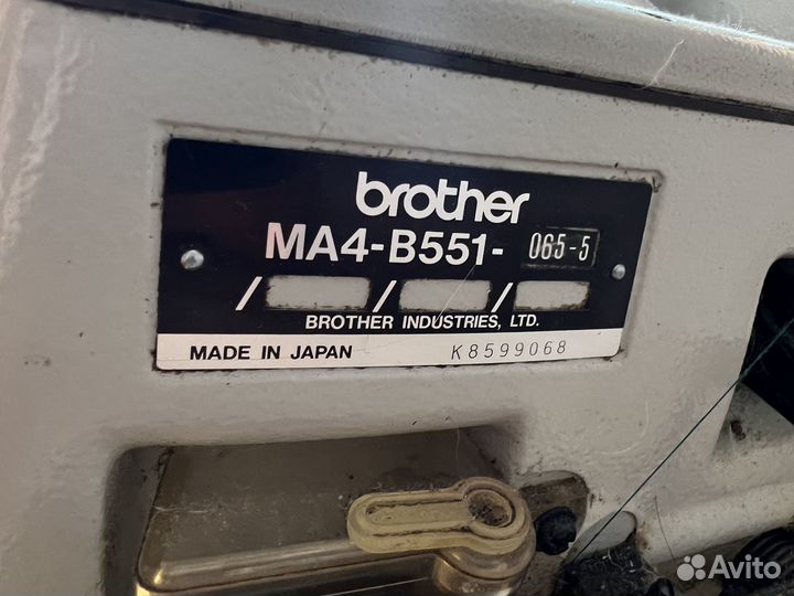 Оверлок пятиниточный японский Brother