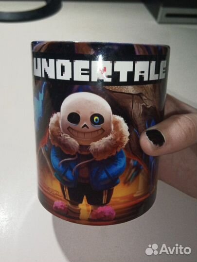 Кружка Sans Undertale, 330 мл