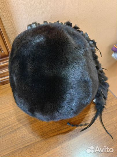 Шапка норковая женская