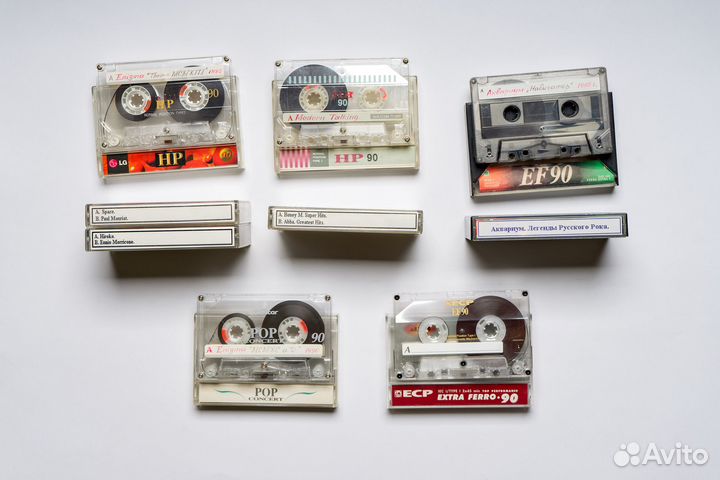 Кассеты SKC, Samsung, Maxell, Saehan, Manatex