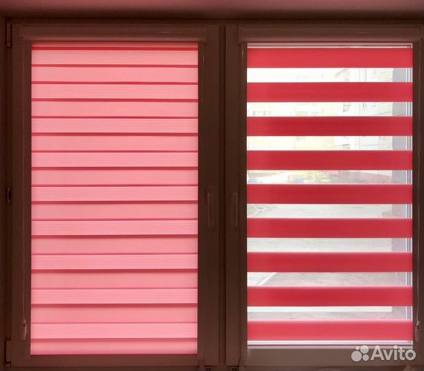 Рулонные шторы день, ночь