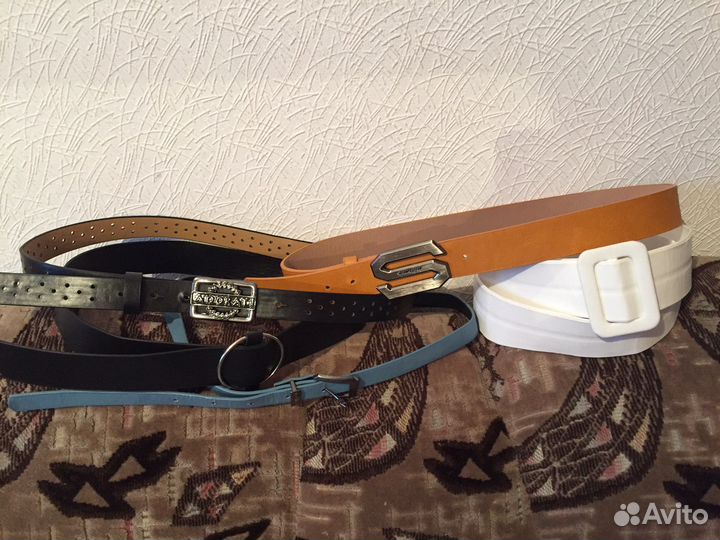 Ремень женский кожаный натуральный