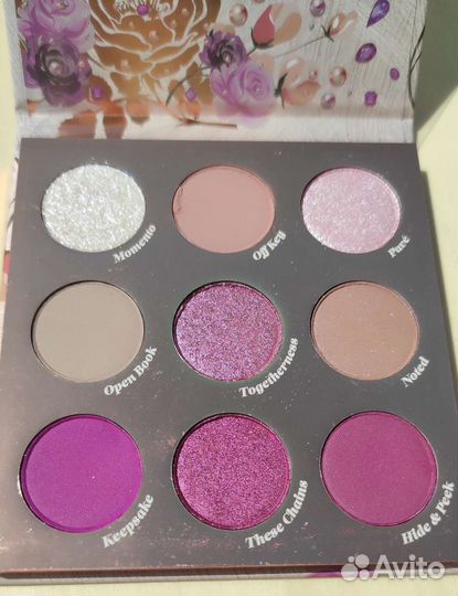 Colourpop Locket Down палетка теней