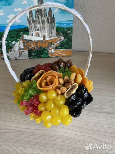 Букет из сухофруктов/букет учителю на 1 сентября