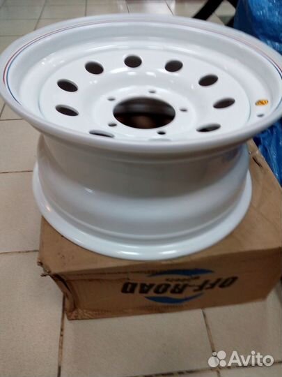Диск усиленный УАЗ стальной белый 5x139,7 8xR16