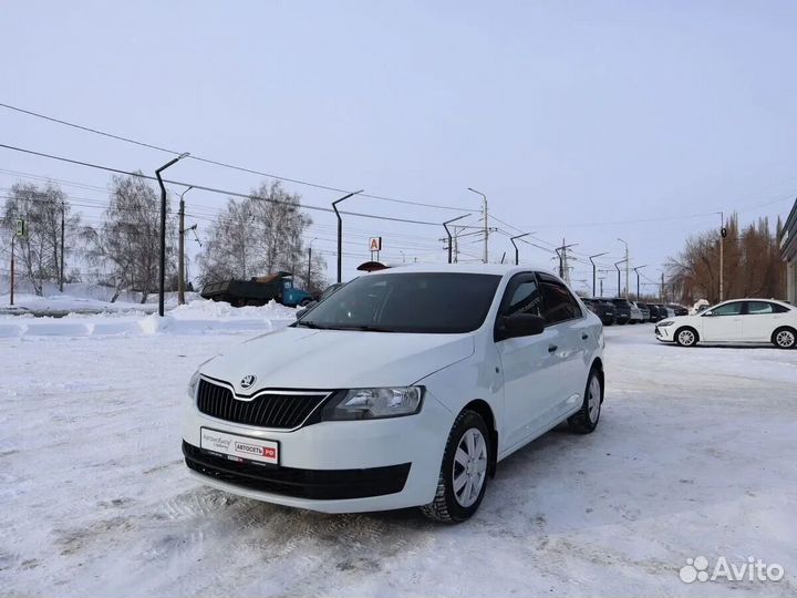 Skoda Rapid 1.6 МТ, 2017, 129 050 км