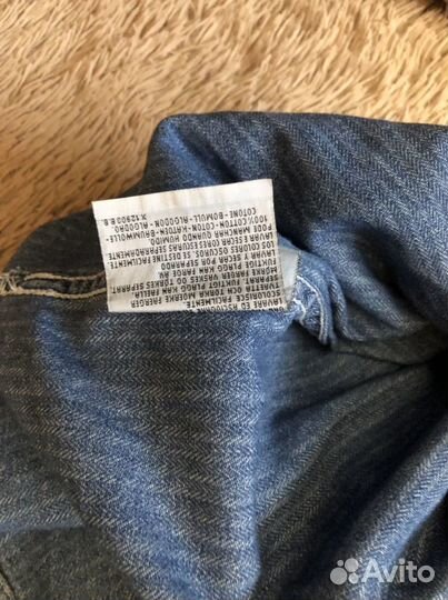 Джинсовая рубашка levis