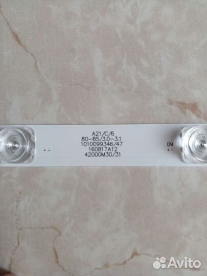 Подсветка для тв JVC, Haier, Kivi LED 42D10A