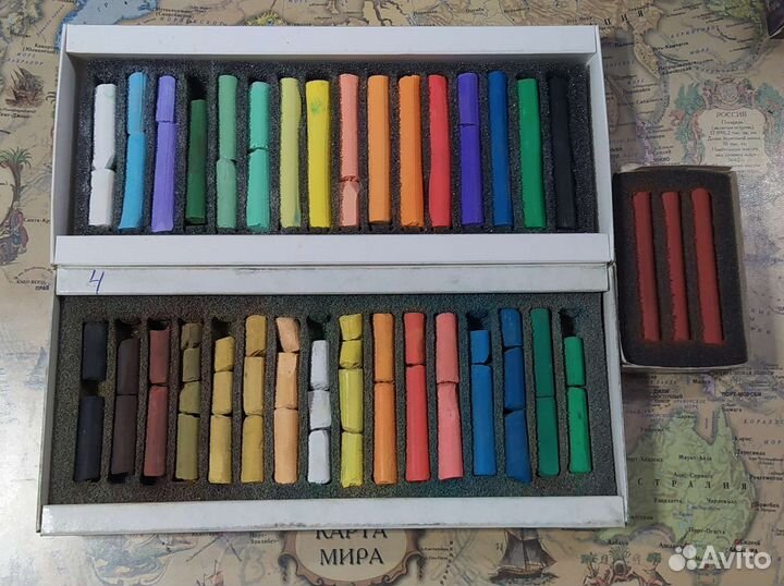 Пастель сухая художественная