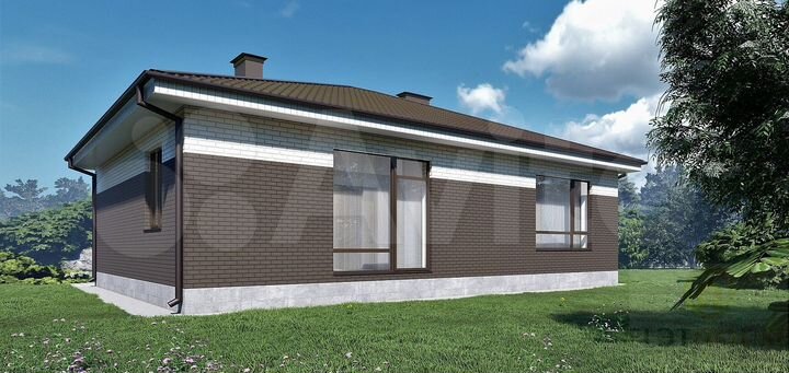 Коттедж 97 м² на участке 9,6 сот.