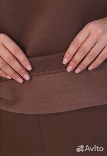 Костюм спортивный женский тёплый с начесом 50рр