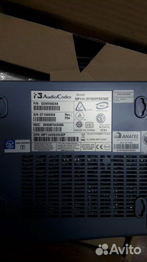 VoIP шлюз AudioCodes MP-114