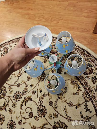 Люстра в детскую комнату