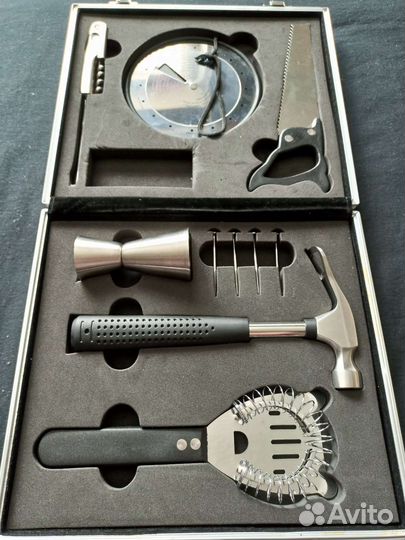 Набор бармена с шейкером, новый