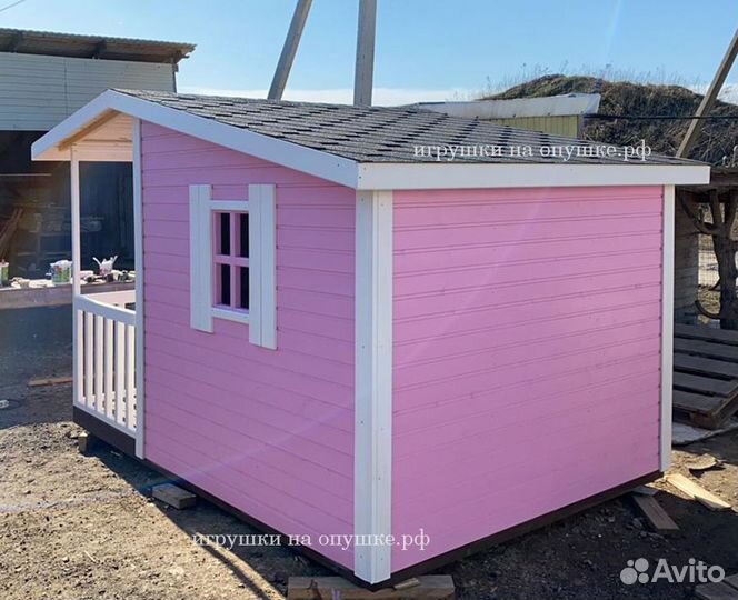 Детский домик для дачи