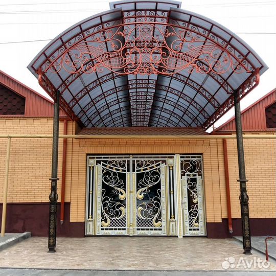 Ворота, навесы, перилла и многое др