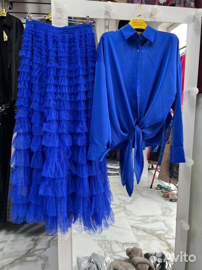 Комплект юбка и кофта