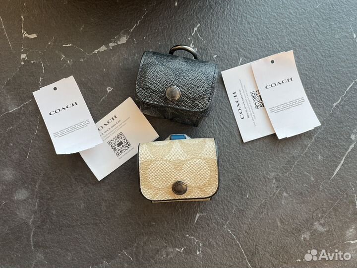 Чехол для наушников Coach AirPods Pro оригинал
