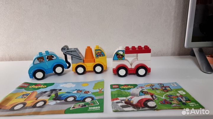 Lego duplo машинки для малышей