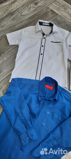Рубашки для мальчика р.128