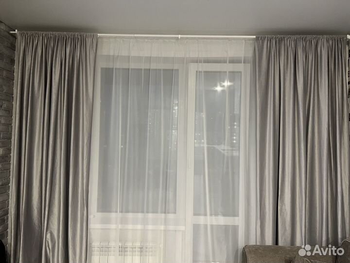 Комплект шторы и тюль