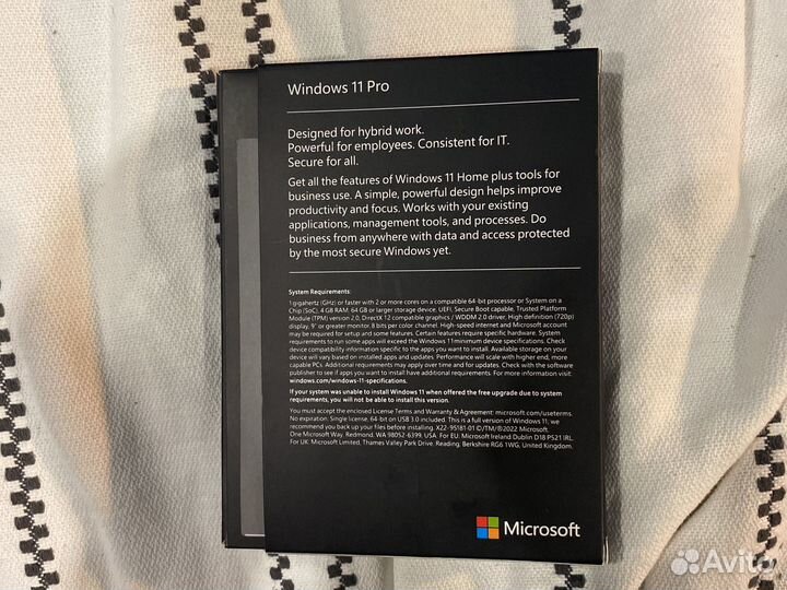 Windows 11 pro ключ