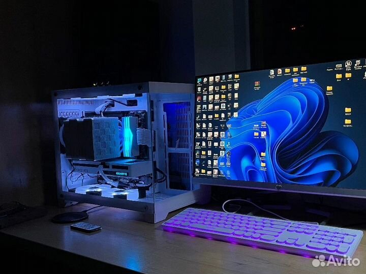 Игровой корпус для пк белый