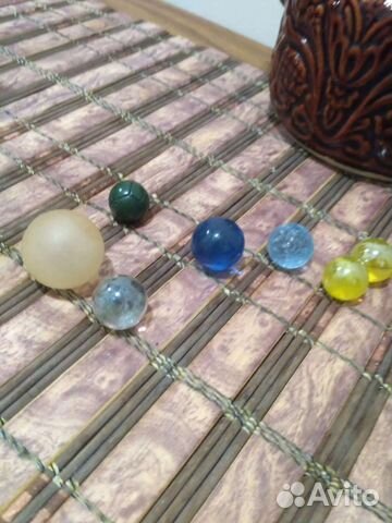 Шары стеклянные