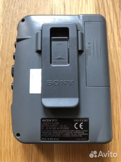 Кассетный плеер sony walkman