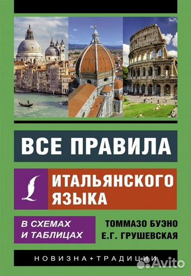 Все правила итальянского языка в схемах и таблицах