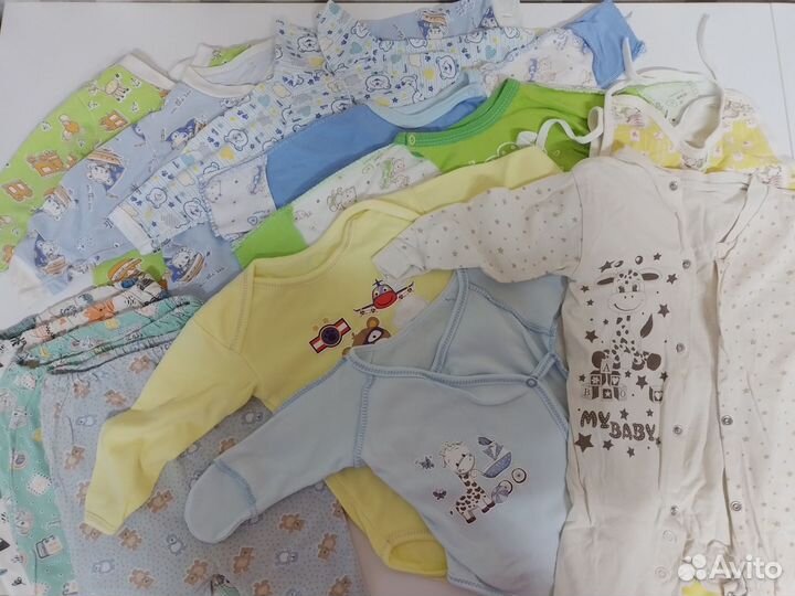 Вещи пакетом для новорожденных