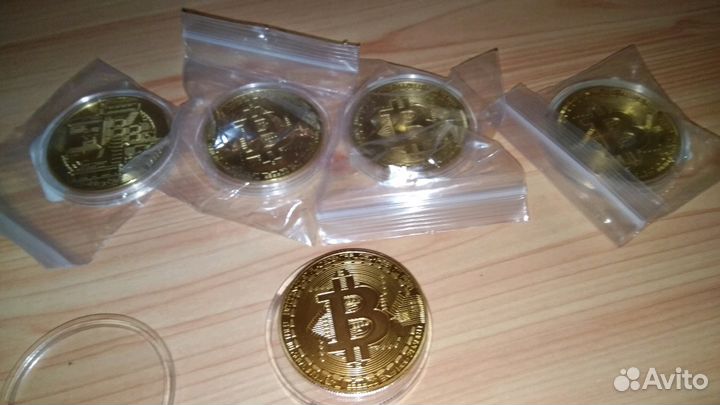 Монета Bitcoin