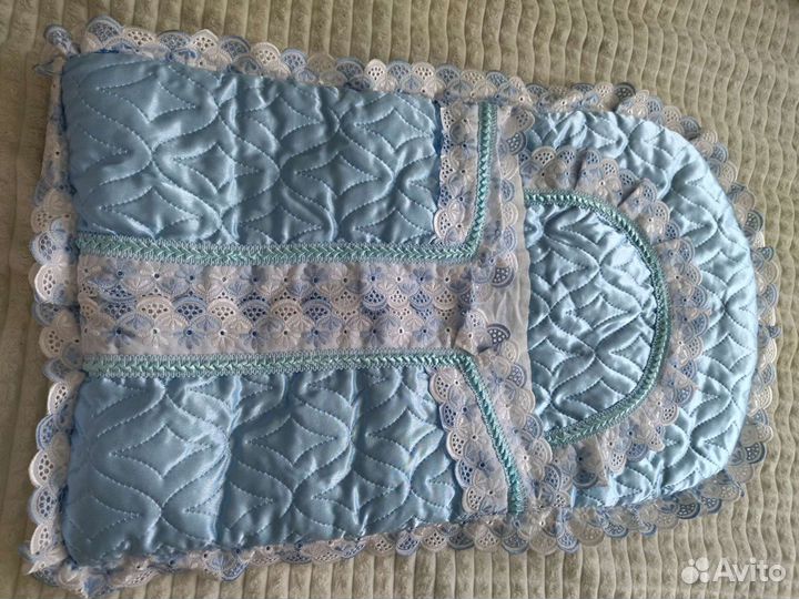 Конверт на выписку для мальчика весна осень