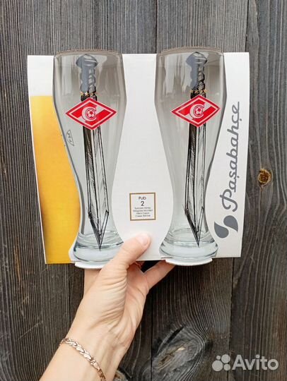 Бокалы для пива Спартак