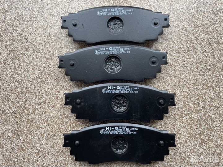 Тормозные колодки toyota, lexus