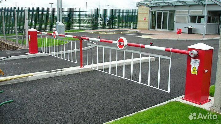 Автоматический шлагбаум