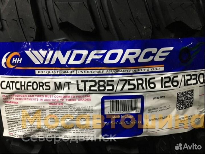 Windforce Catchfors M/T 285/75 R16 126Q