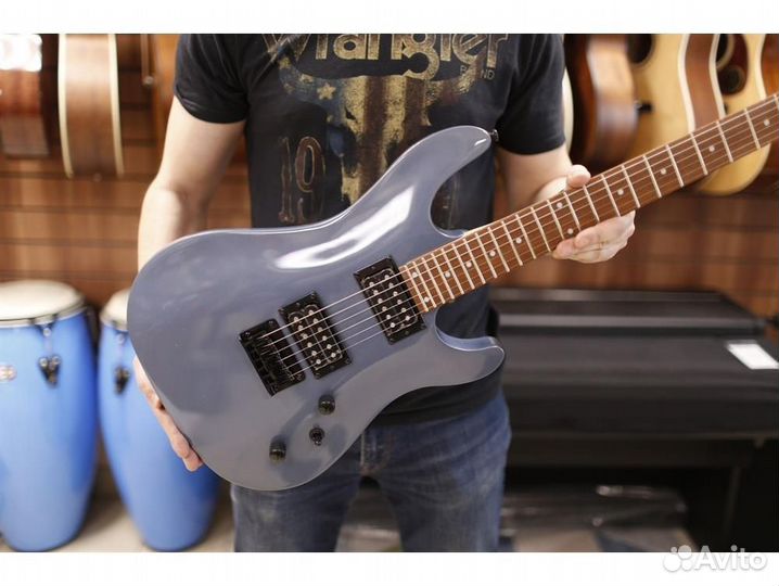 Cort KX100-MA - Электрогитара, серый металлик