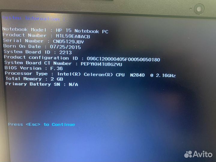 Hp 15-r272ur разбор