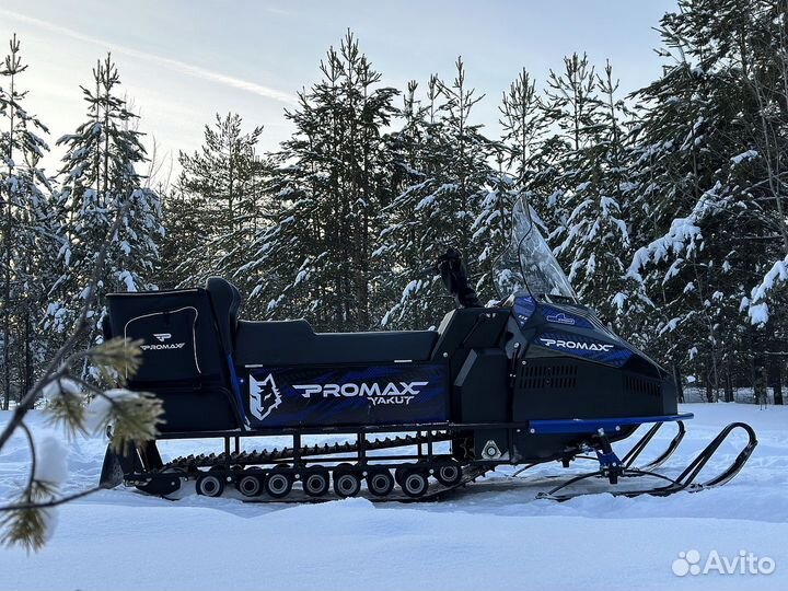 Снегоход promax yakut 500 long 2.0 4T 20 black