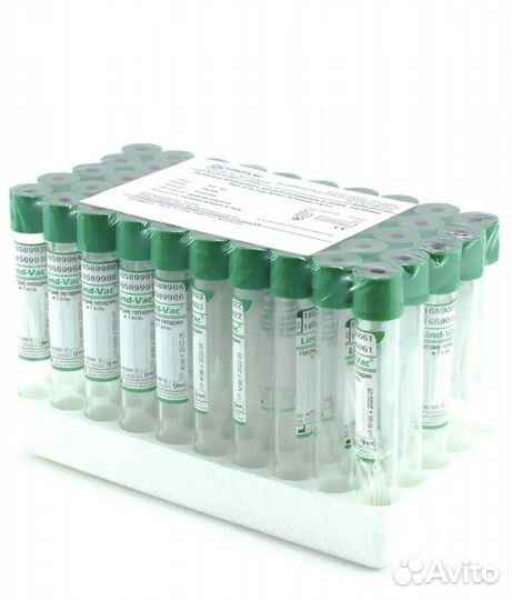 Пробирки для плазмолифтинга