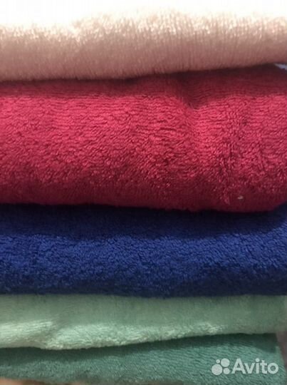 Махровые полотенца новые
