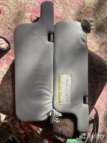 Козырьки corolla 120 nze