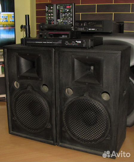 Колонки Frank Audio 1000W Усилител Микшер Микрофон