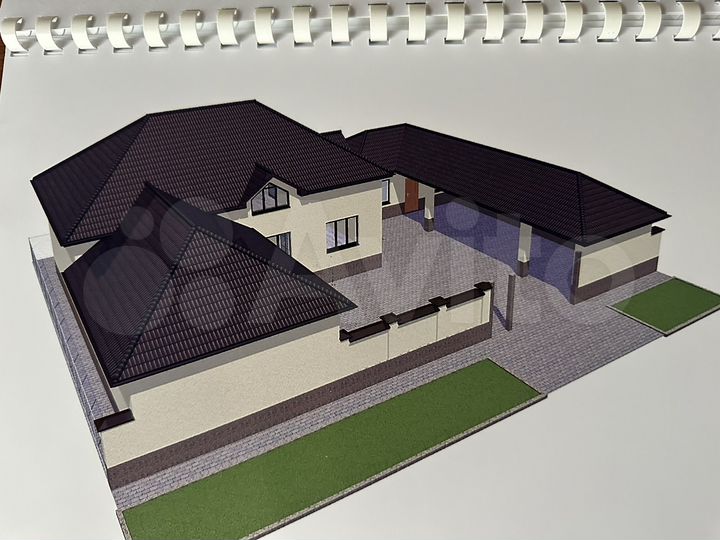 Дом 150 м² на участке 6 сот.