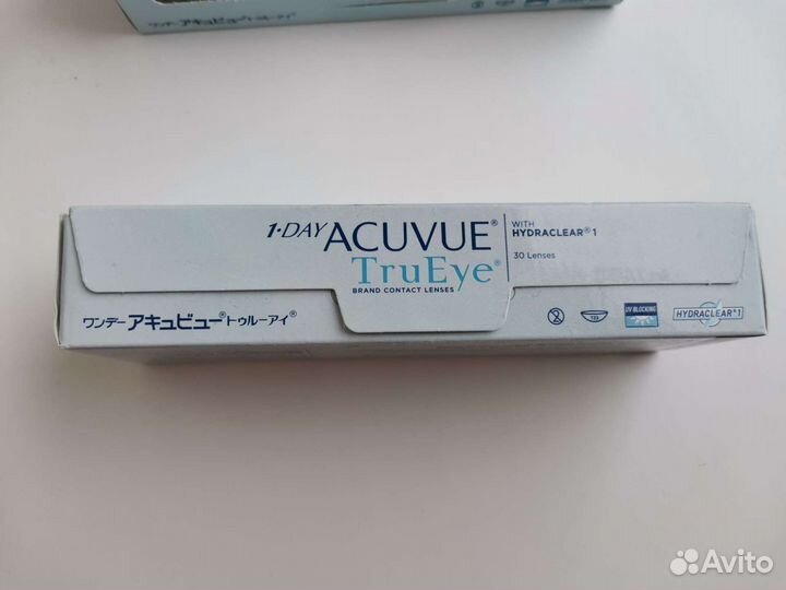 Линзы контактные однодневные acuvue true eye
