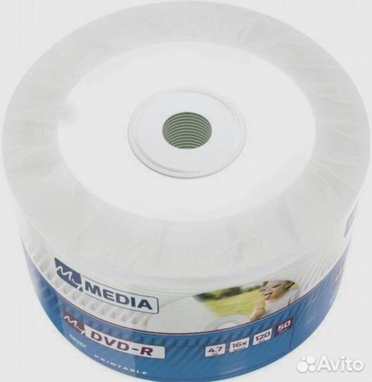 Диски DVD-R MyMedia 4.7Gb 16x (50шт) Printable